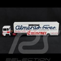 Camion Transporteur Berliet TR280 Porsche Almeras frères 1980 Blanc 1/43 Ixo Models TTR026