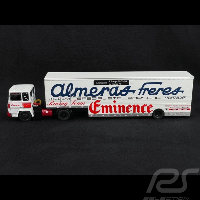 LKW Berliet TR280 Porsche Almeras frères 1980 Weiß 1/43 Ixo Models TTR026