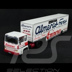 Camion Transporteur Berliet TR280 Porsche Almeras frères 1980 Blanc 1/43 Ixo Models TTR026