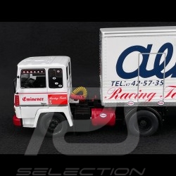 Camion Transporteur Berliet TR280 Porsche Almeras frères 1980 Blanc 1/43 Ixo Models TTR026