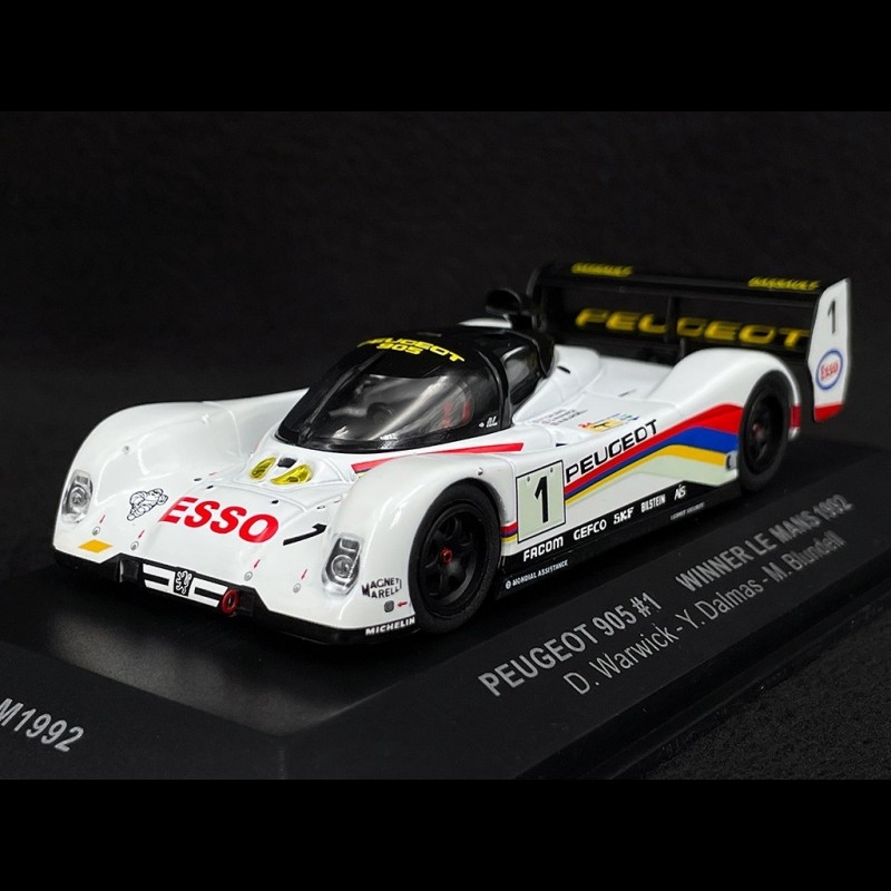 Peugeot 905 n° 1 Winner 24h Le Mans 1992 1/43 Ixo Models LM1992