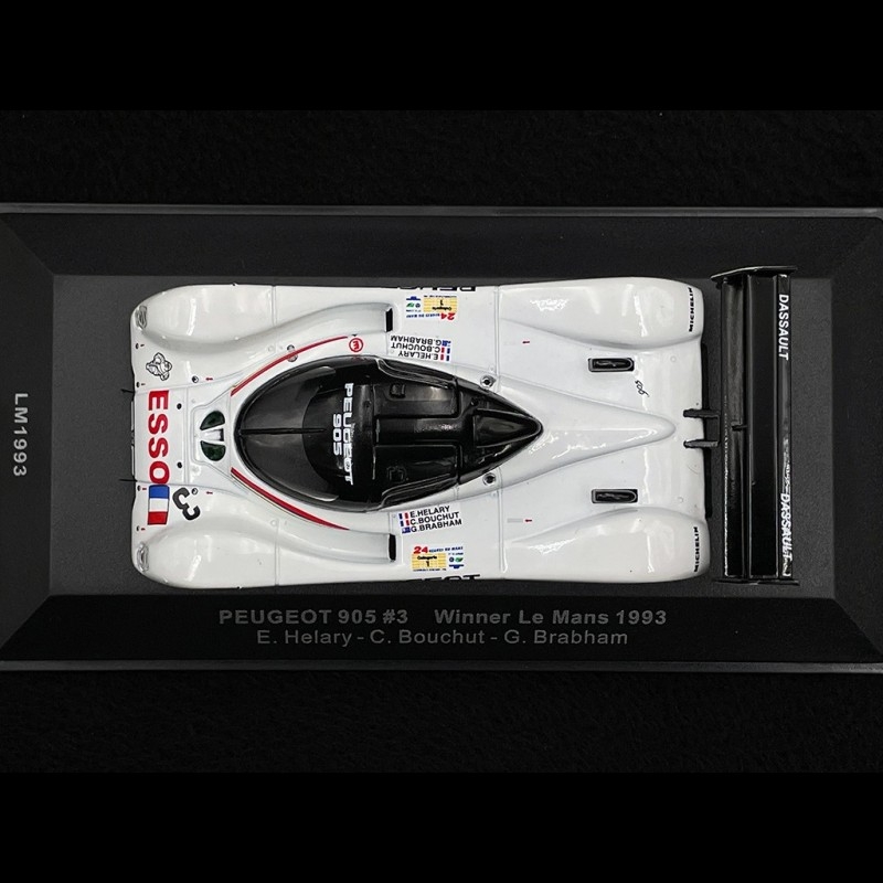 Peugeot 905 n° 3 Winner 24h Le Mans 1993 1/43 Ixo Models LM1993