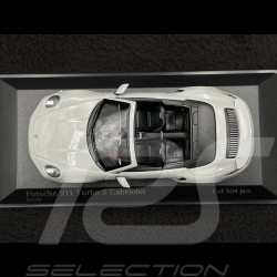 Porsche 911 Turbo S Cabrio Type 992 2020 Kreidegrau 1/43 Minichamps 410069481