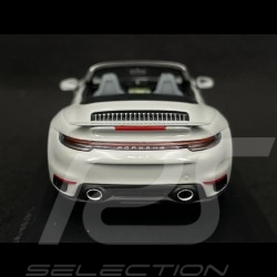 Porsche 911 Turbo S Cabrio Type 992 2020 Chalk Grey 1/43 Minichamps 410069481