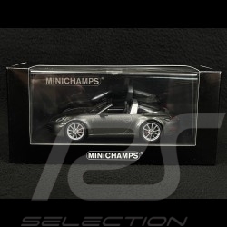 Porsche 911 Targa 4S Type 992 2020 Agate Grey Metallic 1/43 Minichamps 410069561