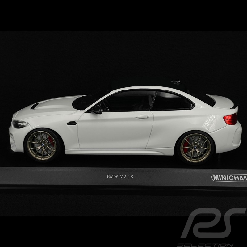 BMW M2 CS 2020 White 1/18 Minichamps 155021020