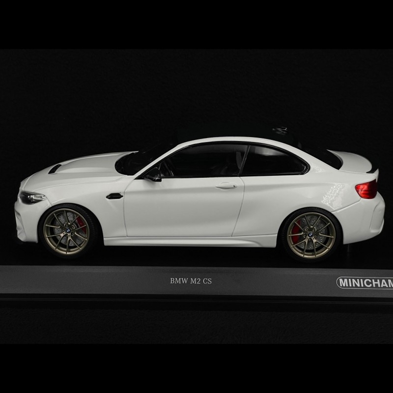 BMW M2 CS 2020 Blanc 1/18 Minichamps 155021020