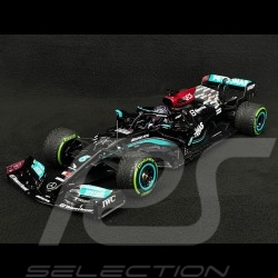 Lewis Hamilton Mercedes-AMG W12 n° 44 Vainqueur GP Russie 2021 100ème Victoire 1/18 Minichamps 110211544