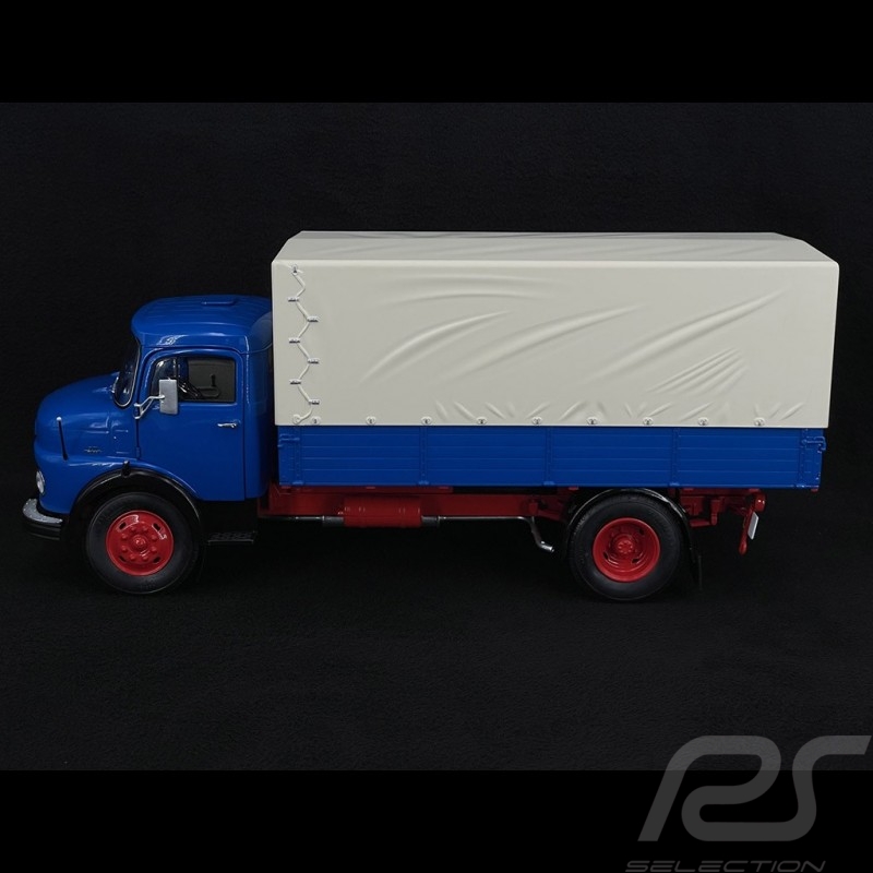 LKW Mercedes-Benz L911 Blau / Weiß 1/18 Schuco 450044800