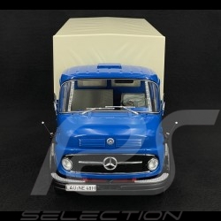 Camion Mercedes-Benz L911 Bleu / blanc 1/18 Schuco 450044800