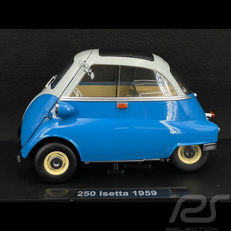 BMW Isetta 250 1959 Bleu Blanc / Bleu Céramique 1/12 KK Scale KKDC120042