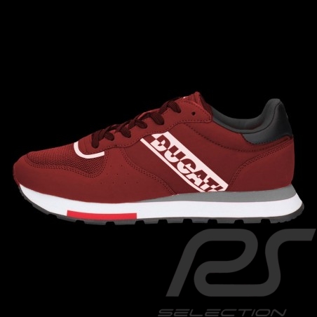 Chaussures Ducati Canvas Sneakers Mesh / Simili cuir Rouge - Homme