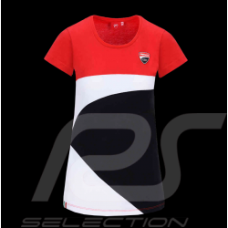 T-shirt Ducati Corse Moto GP Bagnaia Miller Rouge / Noir / Blanc DU2036011 - femme