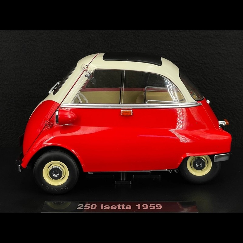 BMW Isetta 250 1959 Rouge Japon / Blanc Plume 1/12 KK Scale KKDC120043