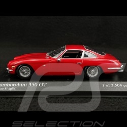 Lamborghini 350 GT 1964 Rouge Rosso Siviglia 1/43 Minichamps 430103201