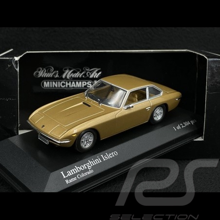 Lamborghini Islero 1968 Beige métallisé Rame Colorado 1/43 Minichamps 430103421