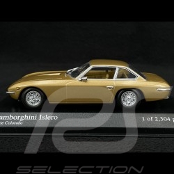 Lamborghini Islero 1968 Beige metallic Rame Colorado 1/43 Minichamps 430103421