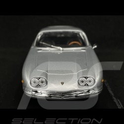 Lamborghini 400 GT 2+2 1966 Silver grey metallic Grigio Argento 1/43 Minichamps 430103300