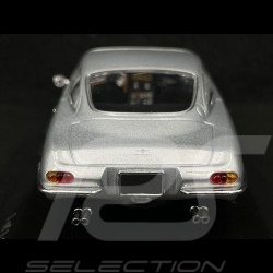 Lamborghini 400 GT 2+2 1966 Silver grey metallic Grigio Argento 1/43 Minichamps 430103300
