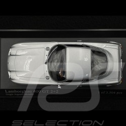 Lamborghini 400 GT 2+2 1966 Silver grey metallic Grigio Argento 1/43 Minichamps 430103300