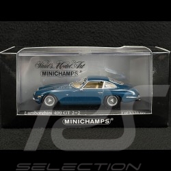 Lamborghini 400 GT 2+2 1966 Verde Bleu 1/43 Minichamps 430103301