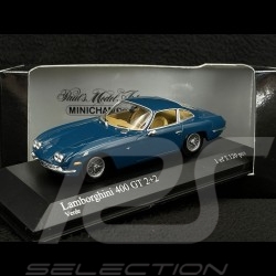 Lamborghini 400 GT 2+2 1966 Verde Bleu 1/43 Minichamps 430103301