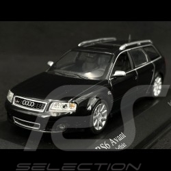 Audi RS6 Avant 2002 Noir Ebène 1/43 Minichamps 400011712
