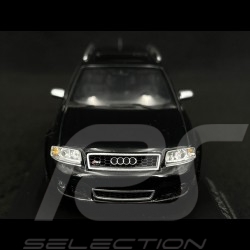 Audi RS6 Avant 2002 Ebony Black 1/43 Minichamps 400011712
