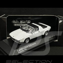Lamborghini Silhouette 1976 Weiß Polo Park Bianco 1/43 Minichamps 430103620