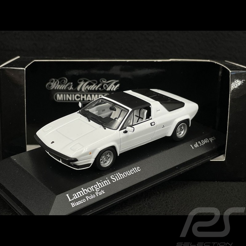 Lamborghini Silhouette 1976 Weiß Polo Park Bianco 1/43 Minichamps 430103620