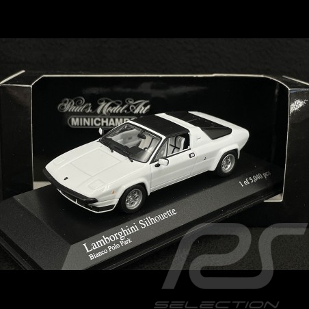 Lamborghini Silhouette 1976 White Polo Park Bianco 1/43 Minichamps 430103620