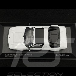Lamborghini Silhouette 1976 White Polo Park Bianco 1/43 Minichamps 430103620