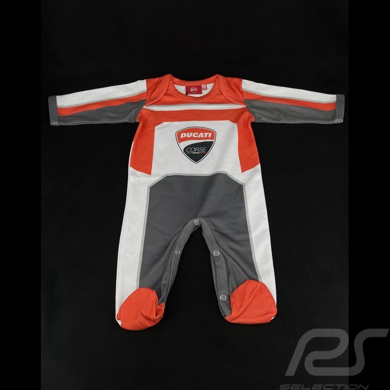 Strampler Ducati Corse Moto GP Bagnaia Miller Weiß / Rot / Grau DU2286002 - Kinder