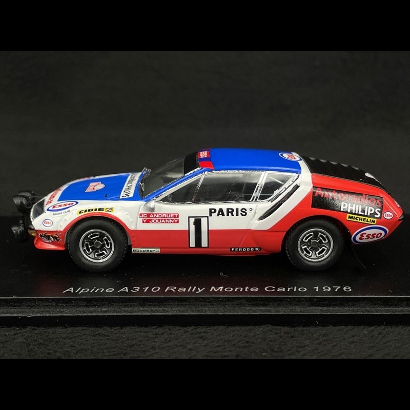 Alpine-Renault A310 Radio Monte Carlo Rallye Monte Carlo 1976 - scale 1/43rd 1970-1979 RALLY WRC Motorsports