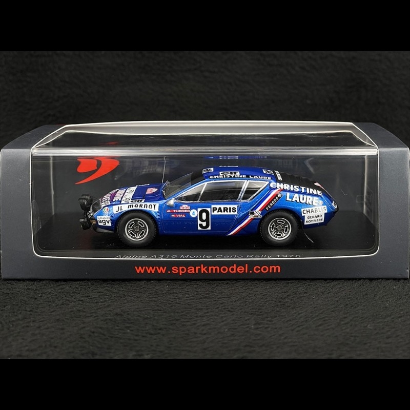 Diecast model cars Alpine A310 1/43 IXO No.2 Gitanes Tour de Corse 1976 J-C.Andr