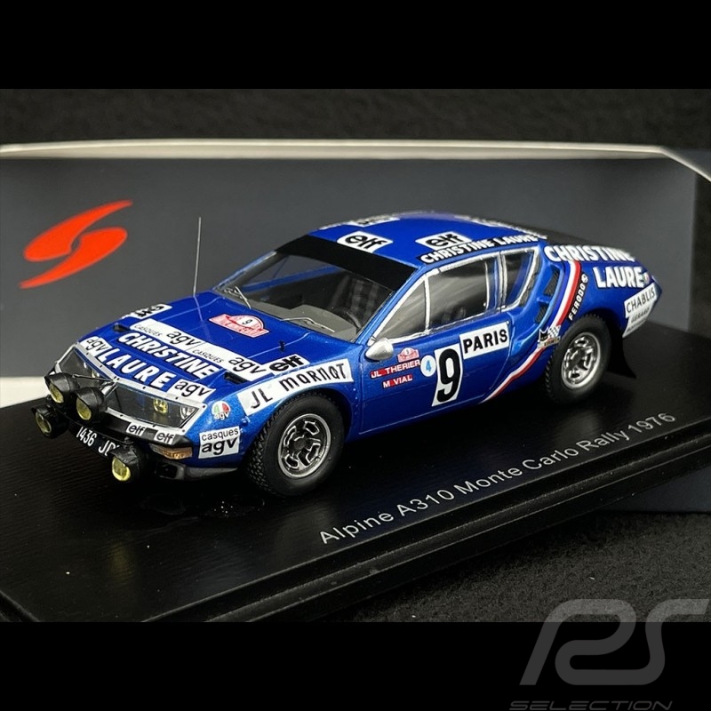 Alpine A310 n° 9 Rallye Monte Carlo 1976 1/43 Spark S5496 Alpine A310 n° 9 Rallye Monte Carlo 1976 1/43 Spark S5496