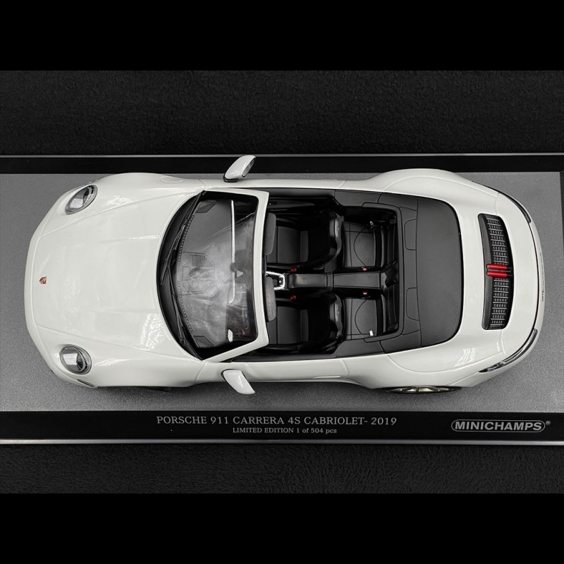 Porsche 911 Carrera 4S Cabrio Type 992 2019 Kreidegrau 1/18 