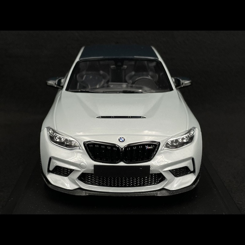 BMW M2 CS 2020 Hockenheim Silver 1/18 Minichamps 155021024