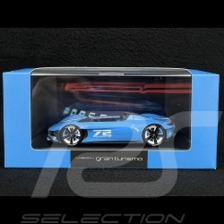 Porsche Vision Gran Turismo Spyder 2022 Light Blue 1/43 Spark WAP0200150NSAF