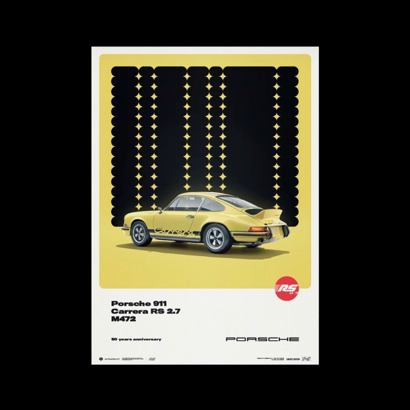 Porsche 911 RSR jaune Tour de France auto 1973 1/18 SOLIDO