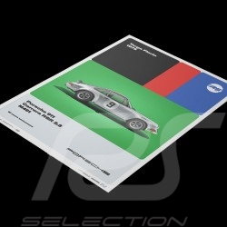 Poster Porsche 911 Carrera RS 2.7 Targa Florio 1973 - 50th Anniversary