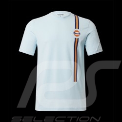 T-Shirt Gulf McLaren F1 Team Norris Piastri Bleu Gulf TM3406 - homme