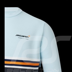 Pull Gulf McLaren F1 Team Norris Piastri Bleu Gulf / Gris Anthracite TM3414 - homme