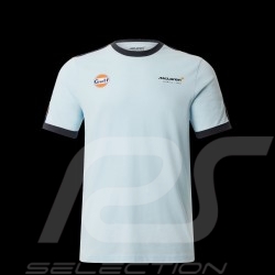 T-Shirt Gulf McLaren F1 Team Norris Piastri Gulfblau TM3408 - Herren