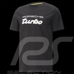 Porsche Turbo Puma T-Shirt Schwarz 538236-01 - Herren