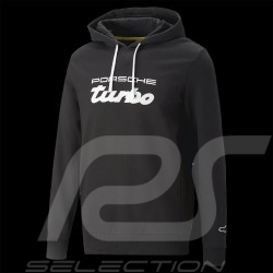 Sweatshirt Porsche Turbo Hoodie à Capuche Noir - Homme 620242-01
