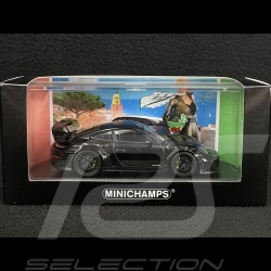 Porsche 911 GT2 RS Weissach Package Type 991 2018 Black Porsche St Tropez 2022 1/43 Minichamps﻿ 410067290