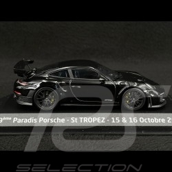 Porsche 911 GT2 RS Weissach Package Type 991 2018 Black Porsche St Tropez 2022 1/43 Minichamps﻿ 410067290