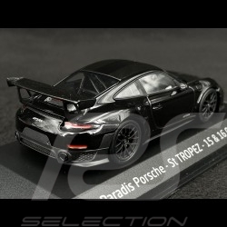 Porsche 911 GT2 RS Weissach Package Type 991 2018 Black Porsche St Tropez 2022 1/43 Minichamps﻿ 410067290