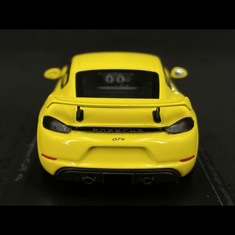 Porsche 718 Cayman GT4 RS jaune (Norev) 1/18e